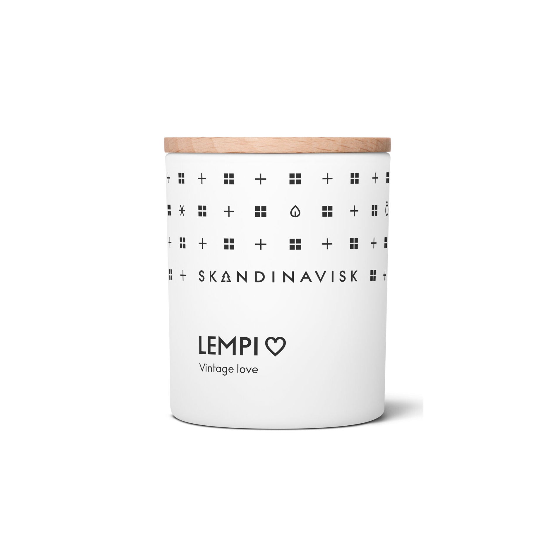 Lempi duftlys, 65g. - White